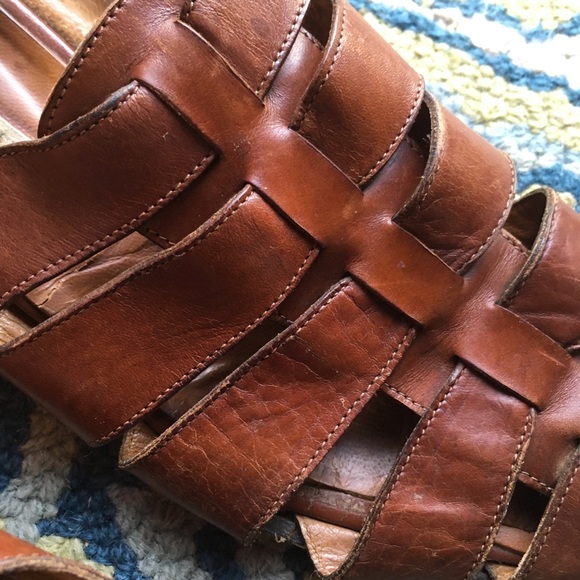 authentic leather sandals - Picture 4 of 6